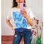 Camiseta Mariposas Azules
